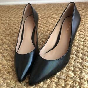 New: Cole Haan Mylah Black Leather Pump. Size 8.5